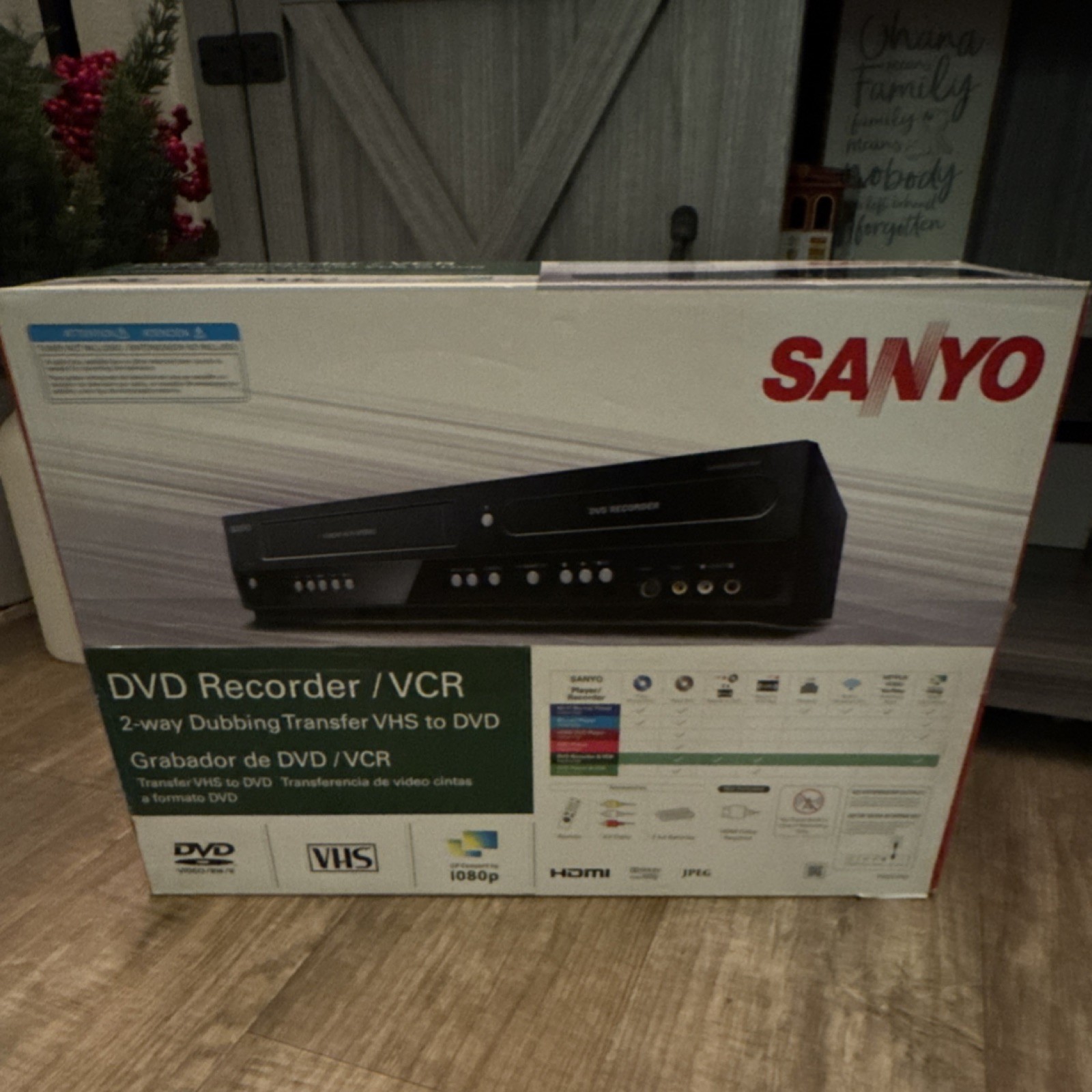 SANYO DVD Recorder VCR FWZV475F 2-way Dubbing Transfer (FACTORY SEALED)