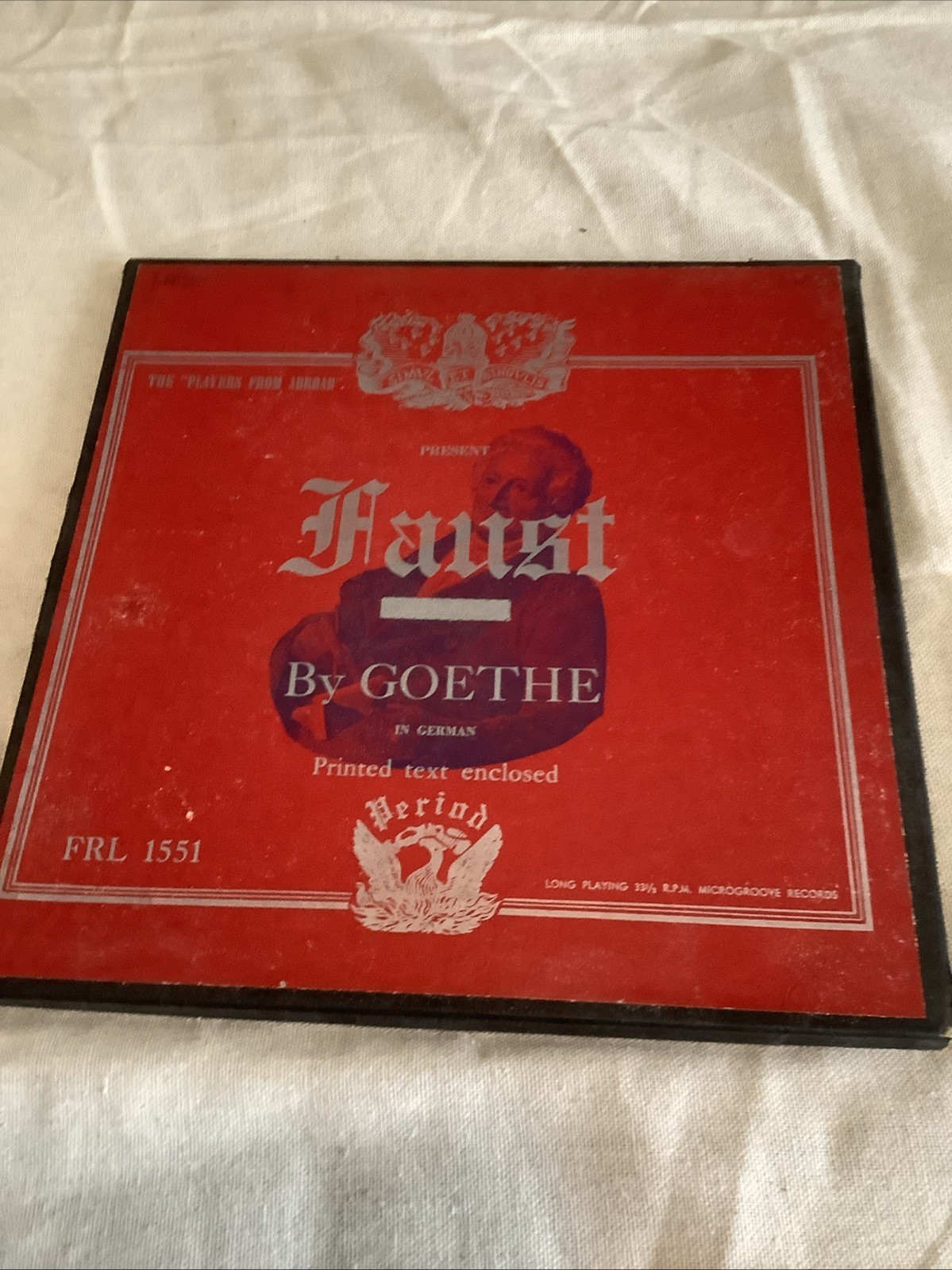 Faust Vinyl LP FRL 1551