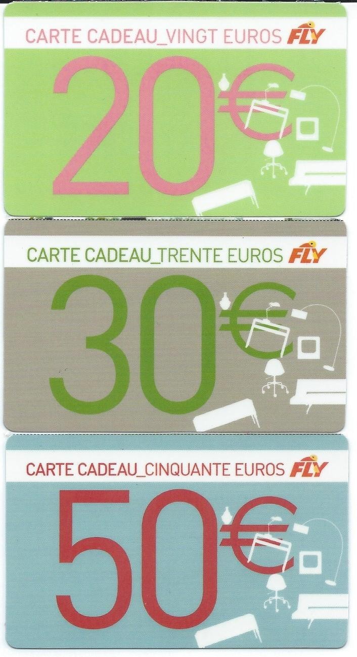 Gift Card - Fly *3 - 31/12/2011 - GIFT CARD