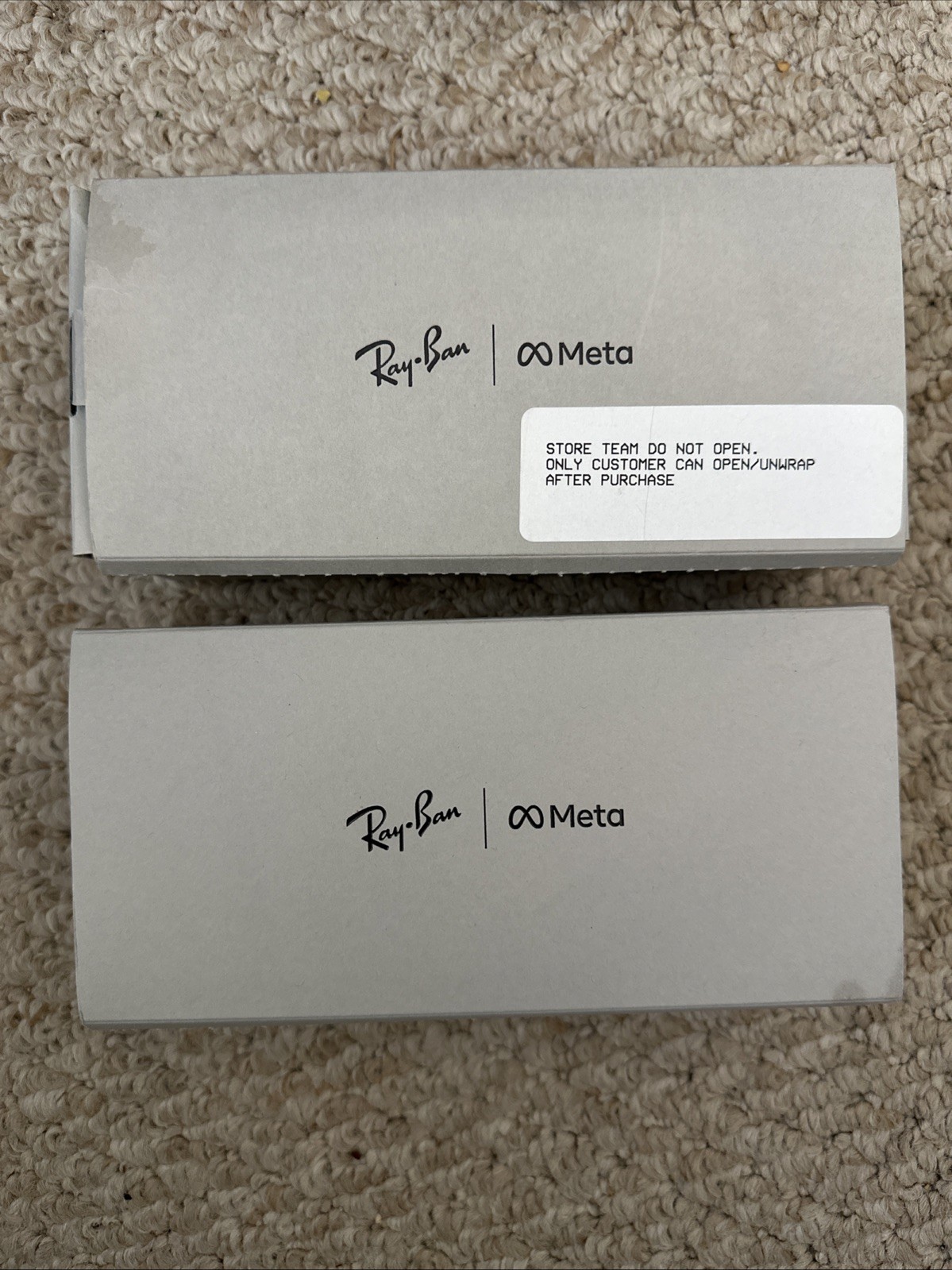 Ray-Ban Wayfarer Meta BOX ONLY RW4006 Shiny Black BOX ONLY