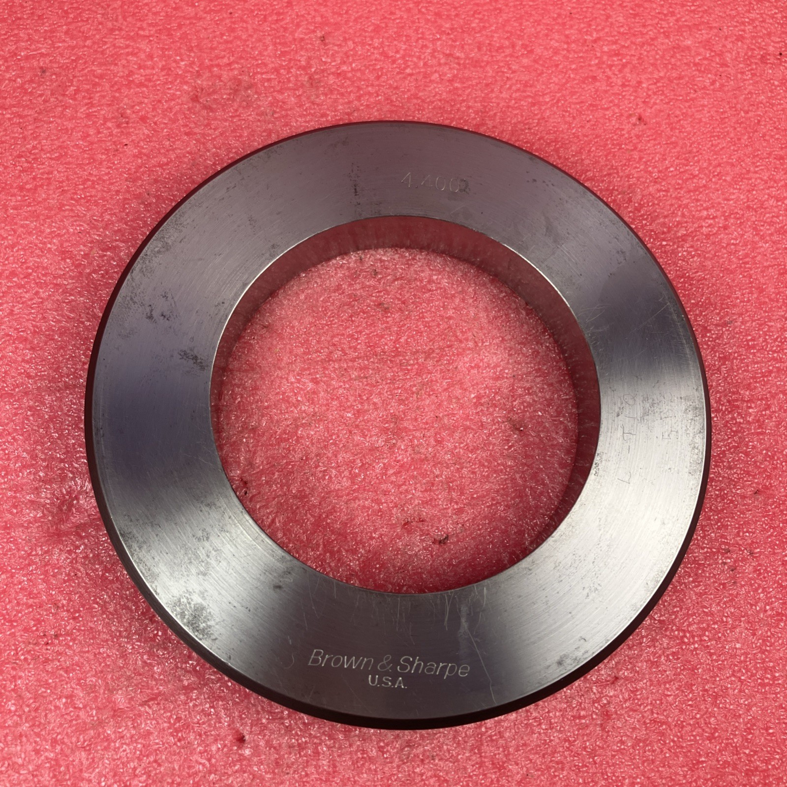 4.4” Bore Gauge Master Setting Ring Calibration Standard Gage 4.4001 Brown Sharp