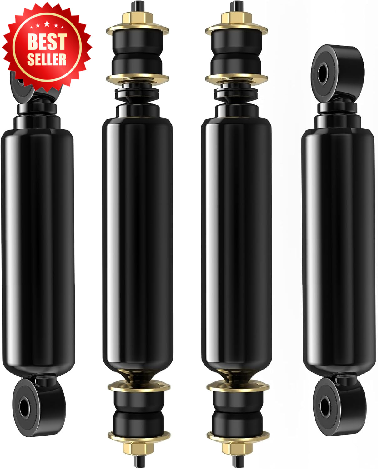 4 PCS Golf Cart Front Rear Shocks 1988-Up 2004-Up Gas Electric US