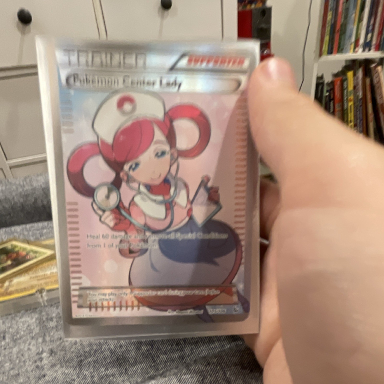 Pokémon Center Lady Trainer Full Art Supporter Ultra Rare Foil XY 105/106