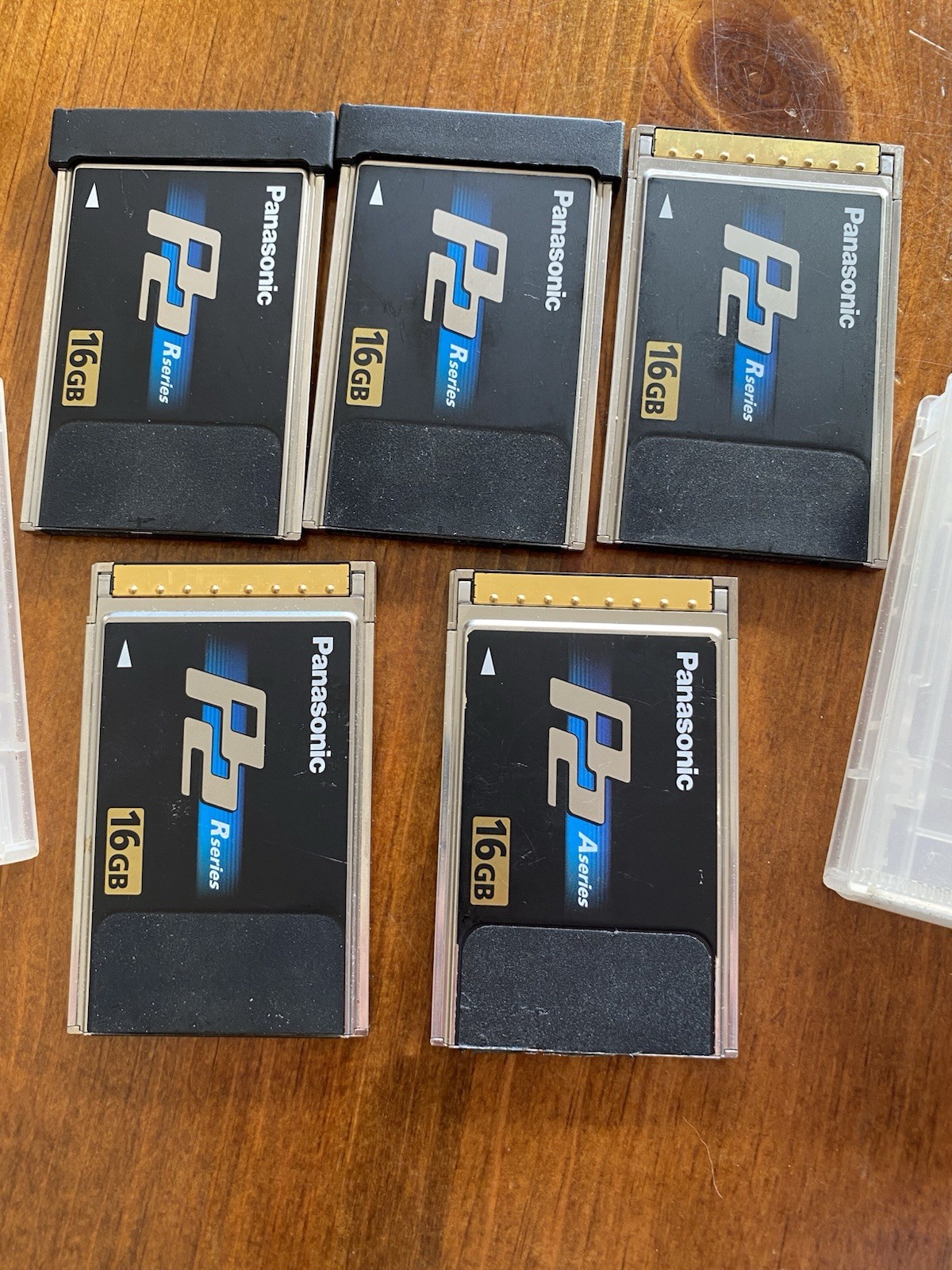 Panasonic P2 Cards (16 GB Lot Of 5)
