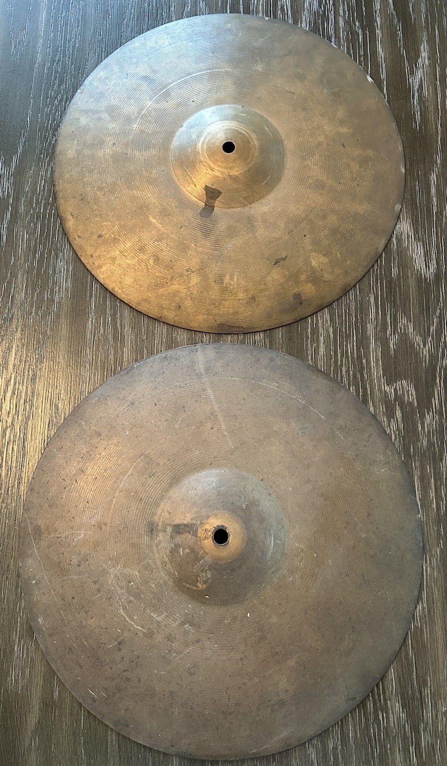 Vtg CB700 Cymbals 13.75 Pair