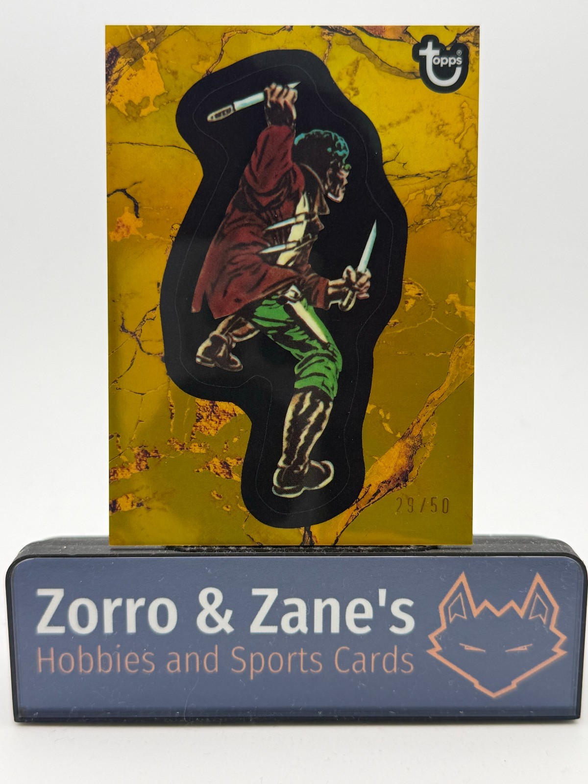 BLADE | GOLD Refractor /50 2025 Topps Marvel Golden Anniversary Heroes 1975 #29