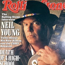 Rolling Stone Magazine 1988 Neil Young Bragg Beetlejuice Midlothian TX Nice Ads