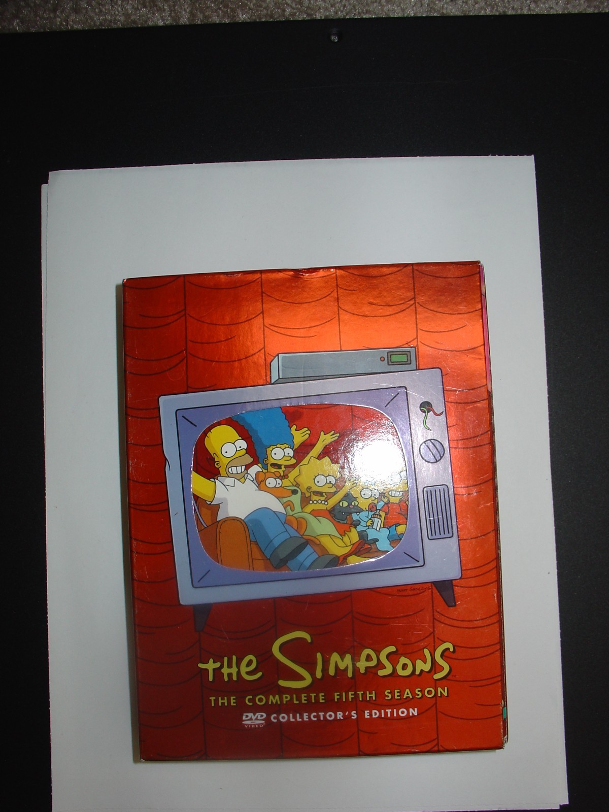 The Simpsons Complete Fifth Season DVD 4 Disc Set Tv Series BOX/W/CASE NICE GIFT