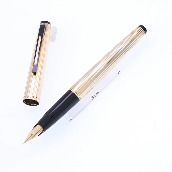 PLATINUM Platinum Fountain Pen 950 Silver GP Medium Point [Used - Average ]