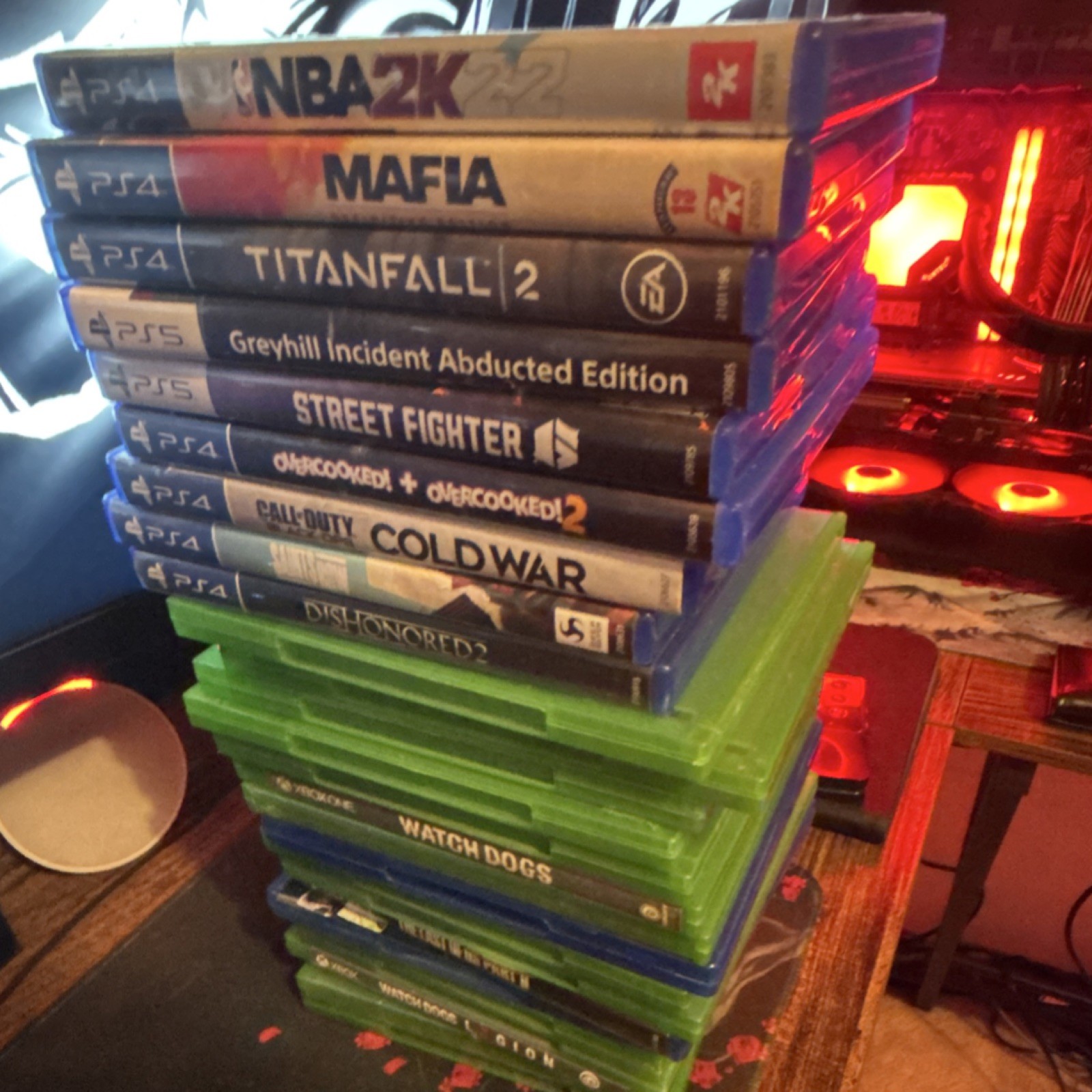 PlayStation Xbox Game Lot - Not actual price read desc 