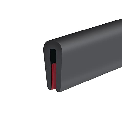 Rubber Edge Trim, Self-Adhesive Rubber Edge Trim, Edge Fit 1/16"- L10‘