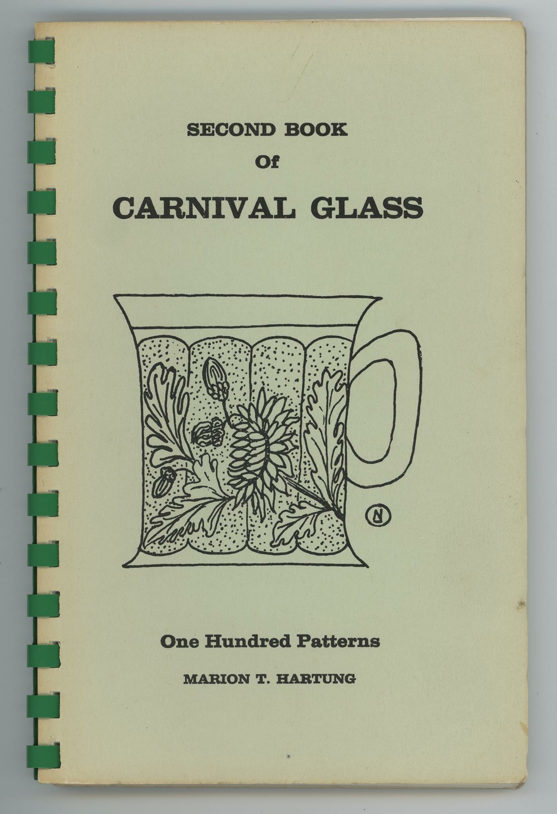 Carnival Glass One Hundred Patterns 1965 Second Book By Marion T. Hartung