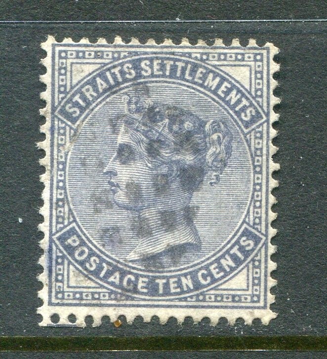 Straits Settlements #39 Victoria 10 C. [Used]