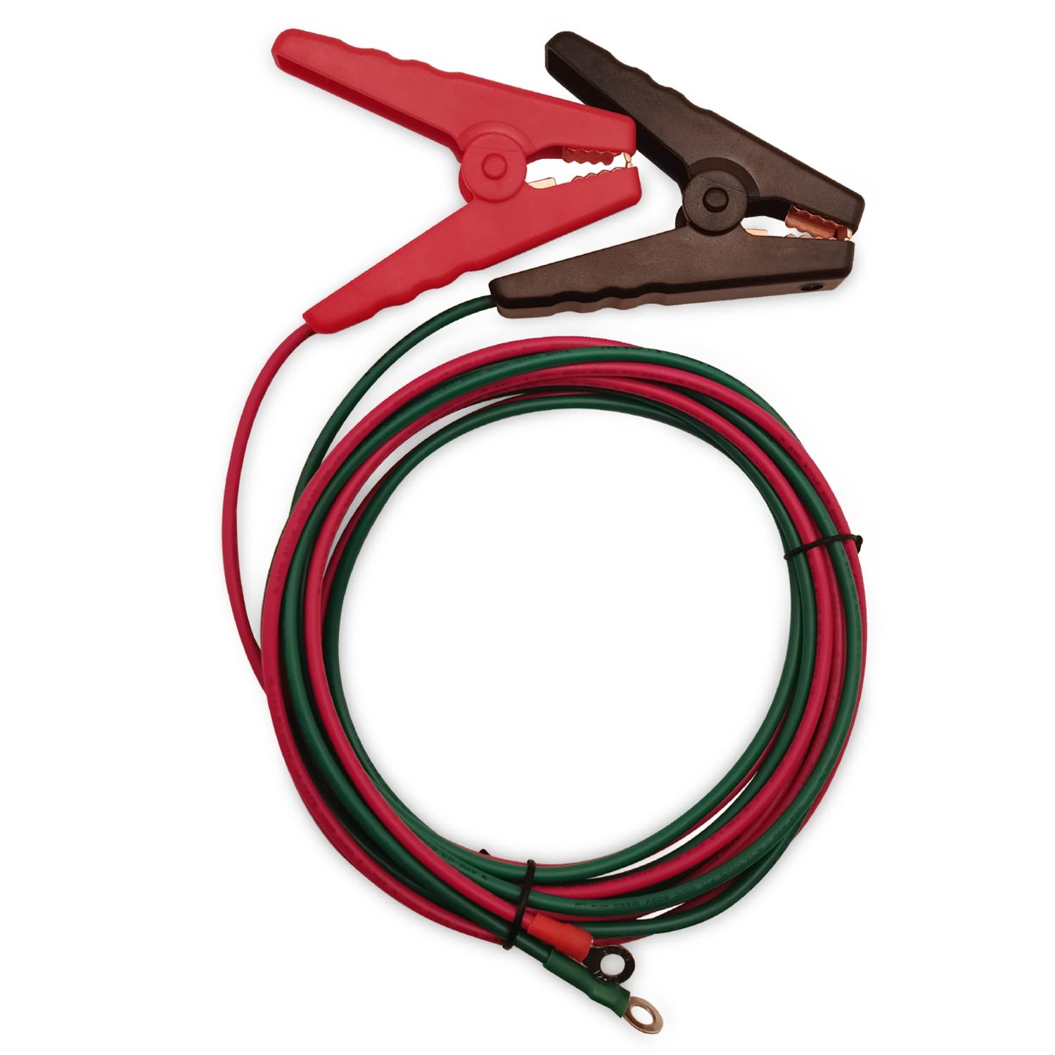 10ft Farm Electric Fence Jump Leads - UL Listed Tinned Copper Wire with Croco...