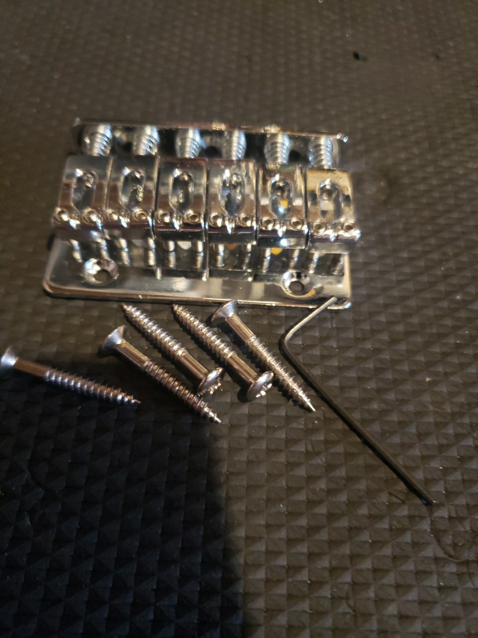 Stratocaster Hardtail After Market Bridge With 5 Screws 