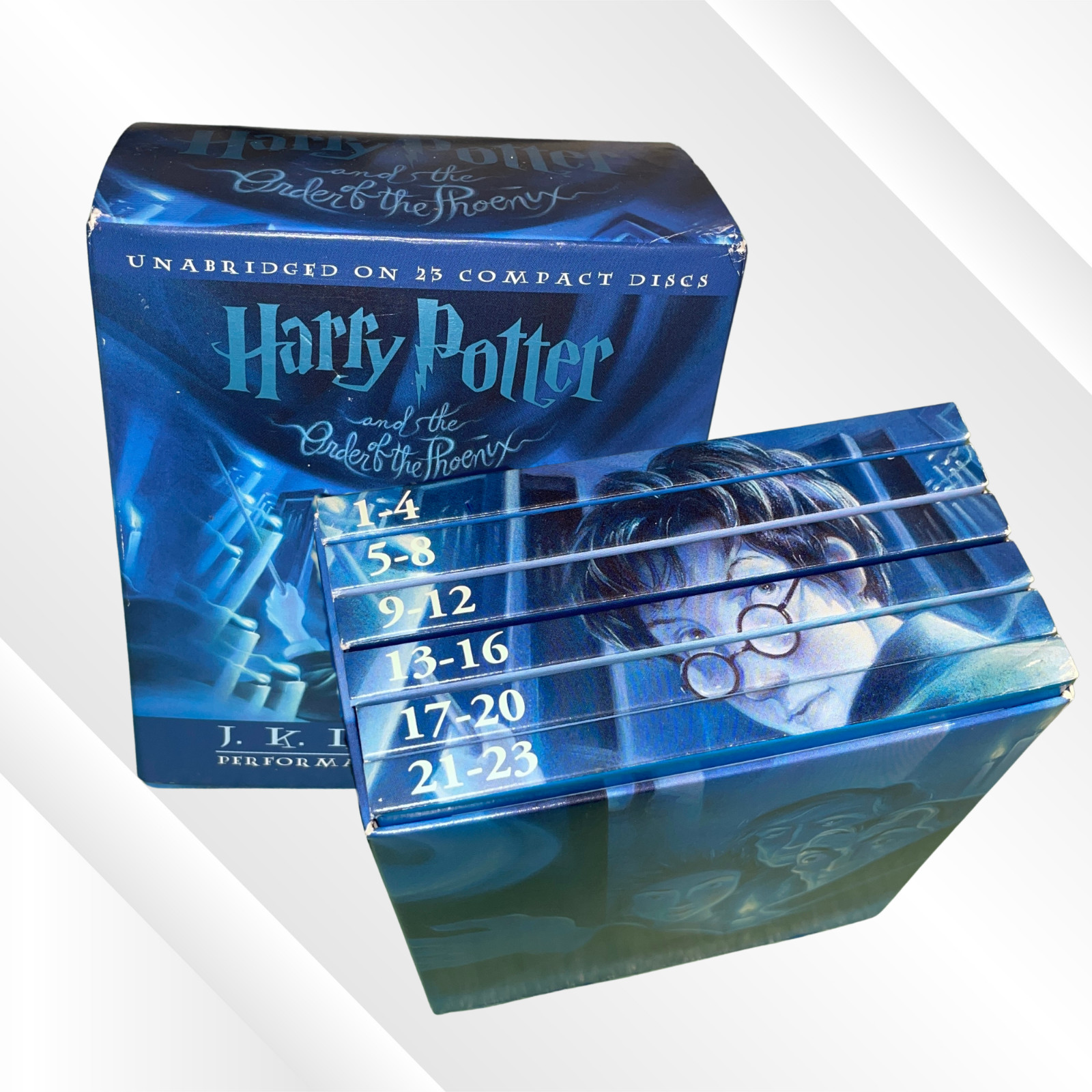 Harry Potter And The Order Of The Phoenix Audio Book Set CD 23 Discs JK Rowling