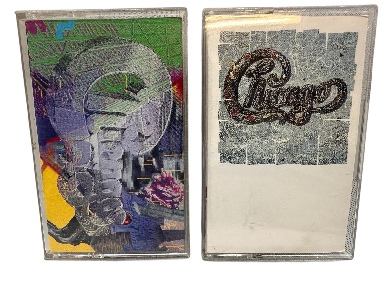 Lot Of 2 Chicago 18 & 19 Cassette Warner Bros Vintage OOP Rare