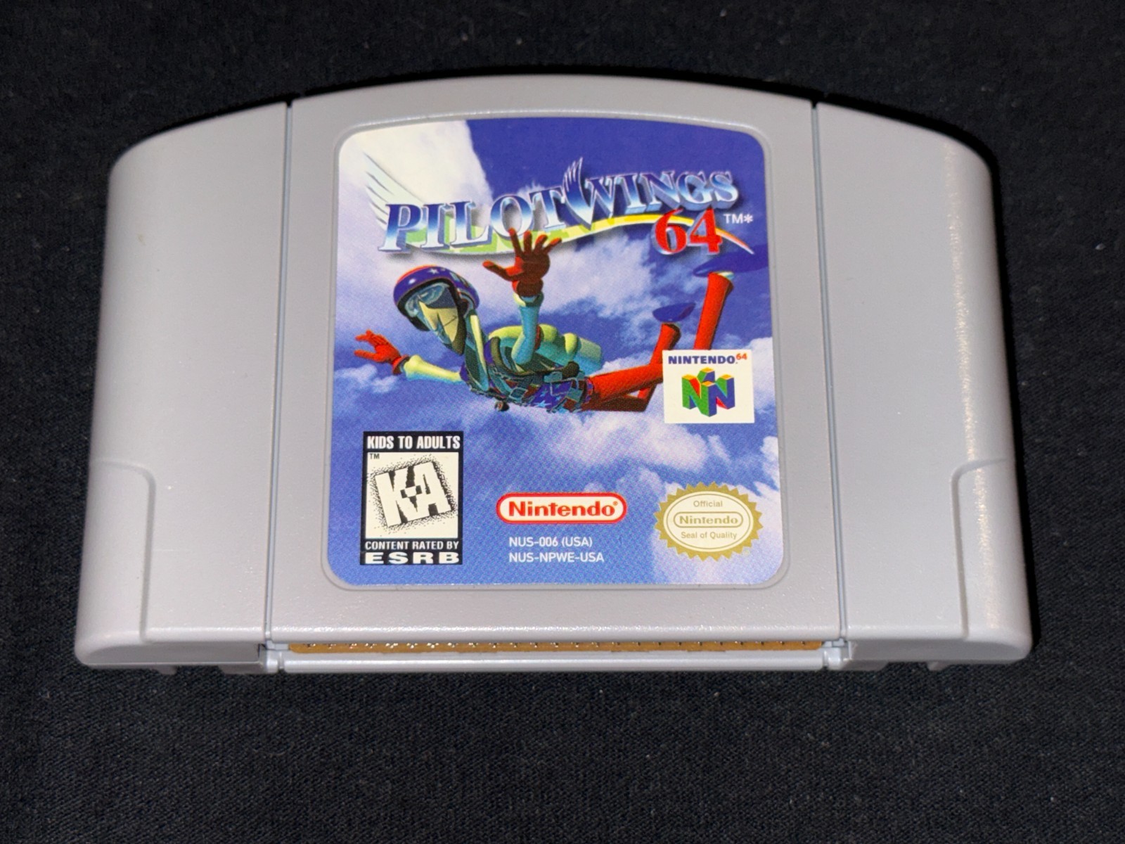 Pilotwings 64 (Nintendo 64, 1996) Cleaned / Tested / Authentic - N64