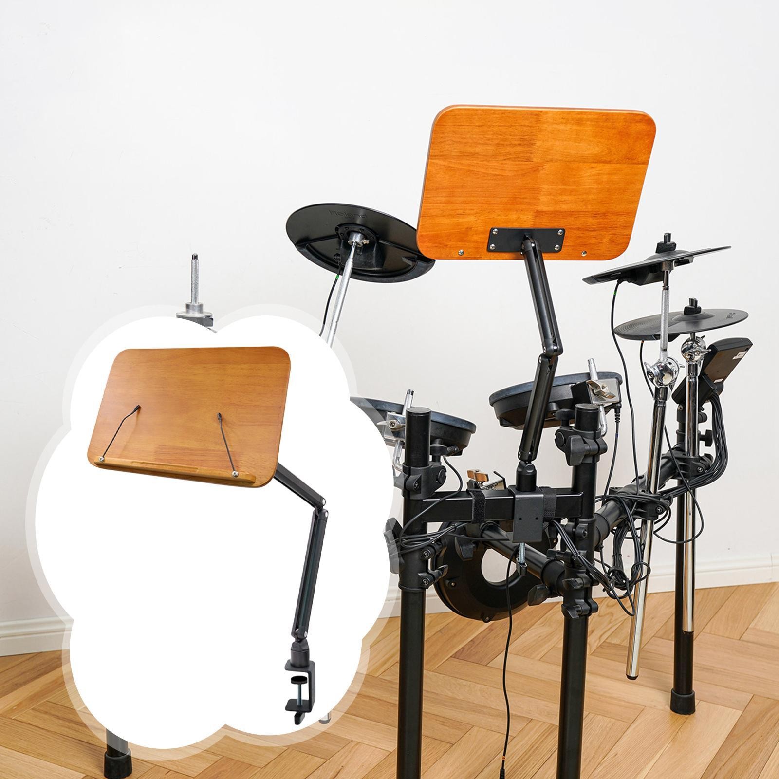 Sheet Music Stand Professional Concert Brown for Guitar Music Player