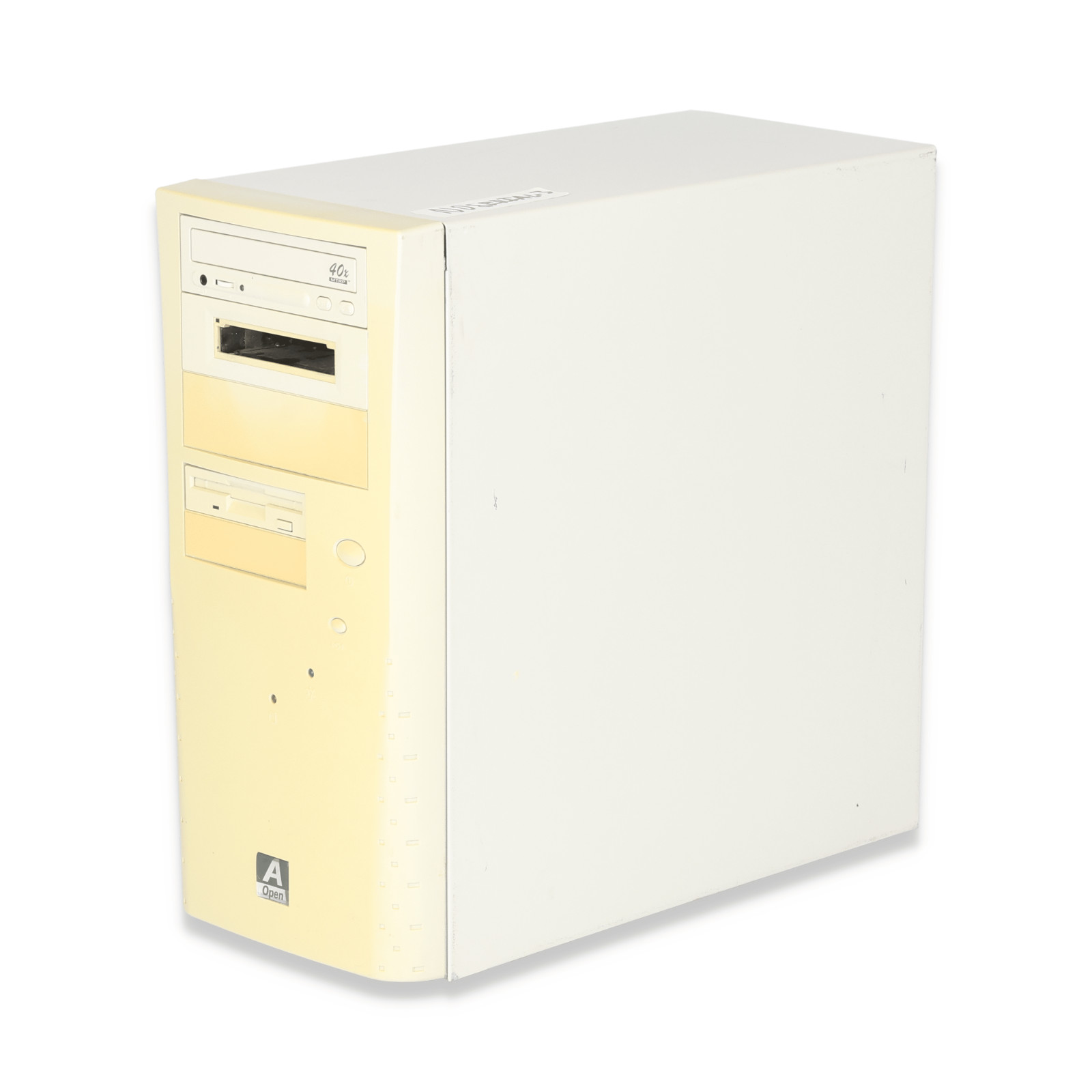 Vintage AOpen Tower Computer Intel Pentium II 128MB 8GB HDD 235W PSU AX6BC