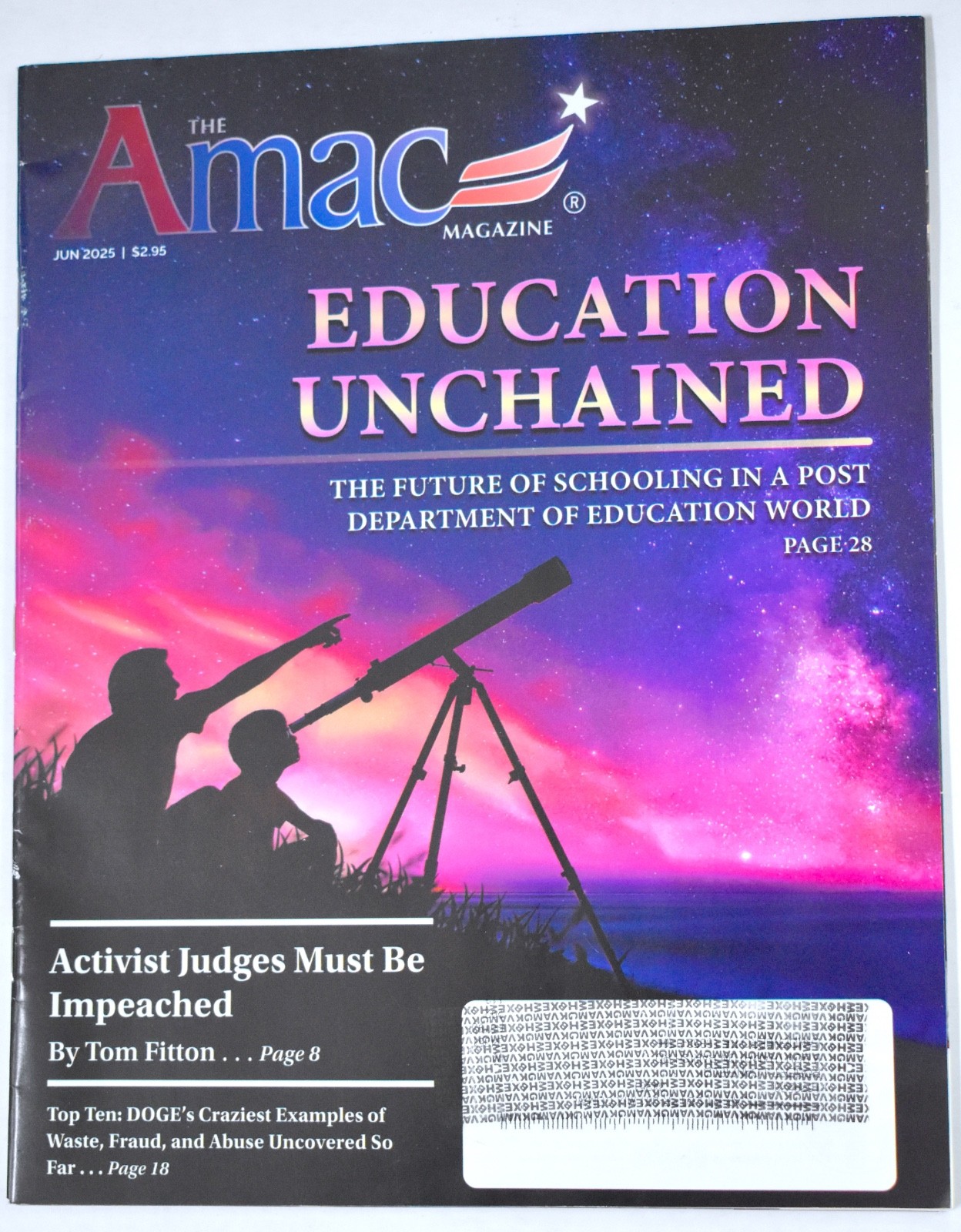 The AMAC Magazine Education Unchained June 2025 FreeS&H