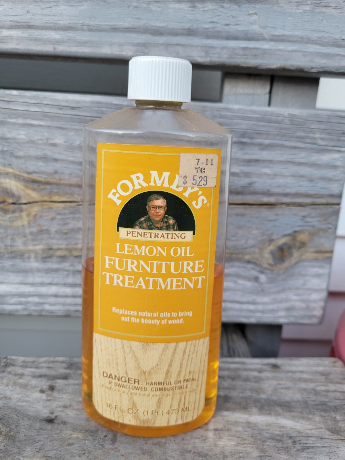 Formby’s Lemon Oil Treatment Wood Furniture Cleaner Penetrating 16 oz 60% Full