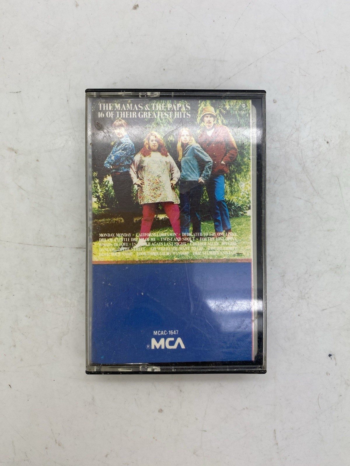 The Mamas And The Papas -  16 of Their Greatest Hits, Cassette (MCA, 1981)