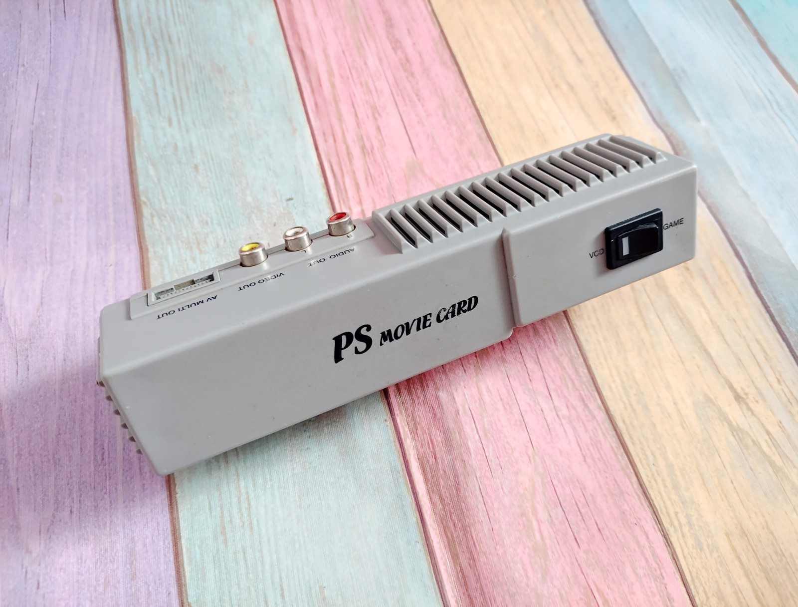 PS movie card Playstation 1 ps1 fat video-cd player 