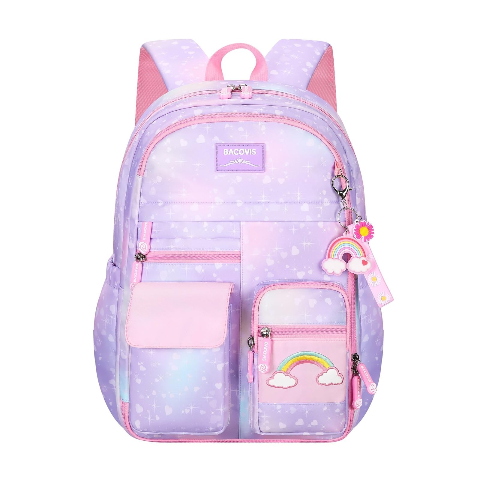 Girls Backpack,Backpacks for Girls,Kids Backpack with Compartments Elementary...
