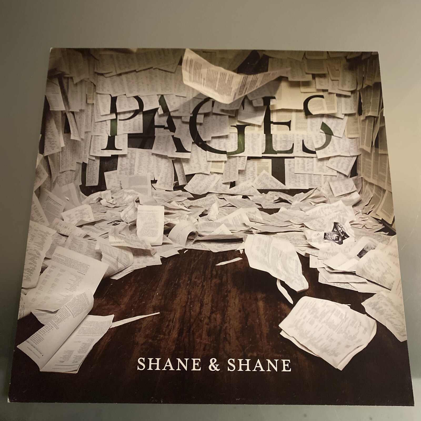 Shane & Shane, Pages, 12x12, Album Flat Poster Christian Gospel