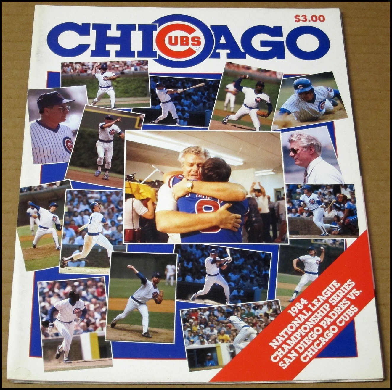 1984 Chicago Cubs vs San Diego Padres NLCS Program MLB Playoffs Ryne Sandberg