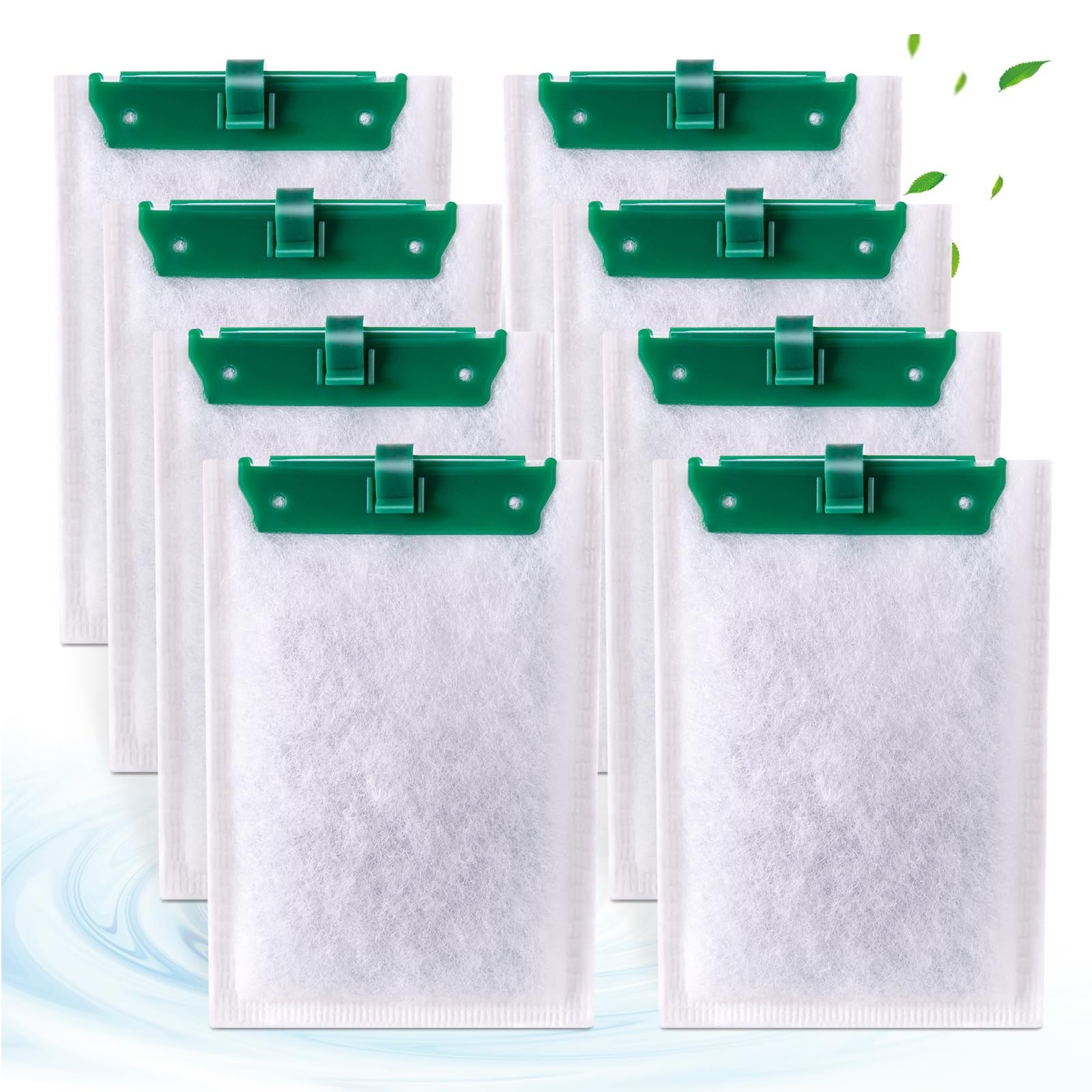 8 Count Medium Filter Cartridges Compatible with Tetra Whisper Bio-Bag Filter...