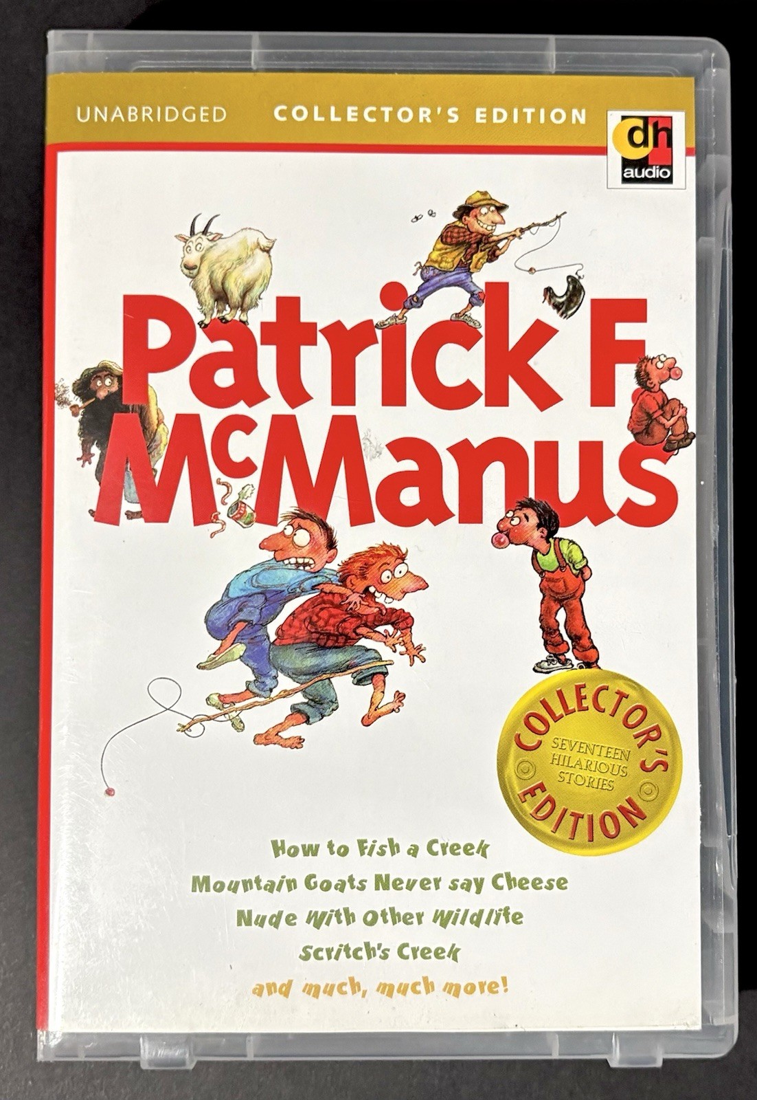1999 Patric McManus “Collector’s Edition” Humor 4 Cassette Unbridged By DH Audio