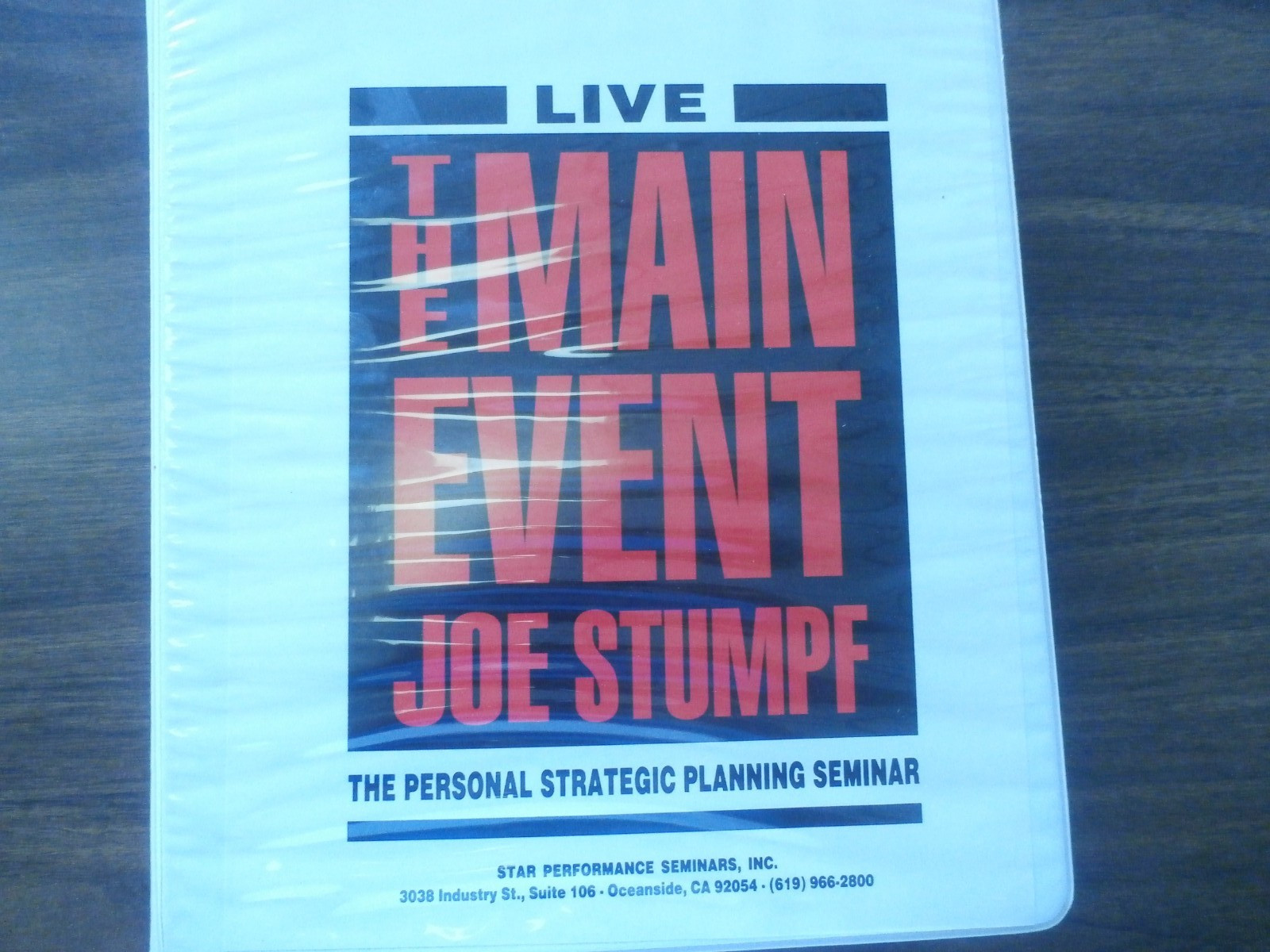 Joe Stumpf Live The main event, real estate marketing