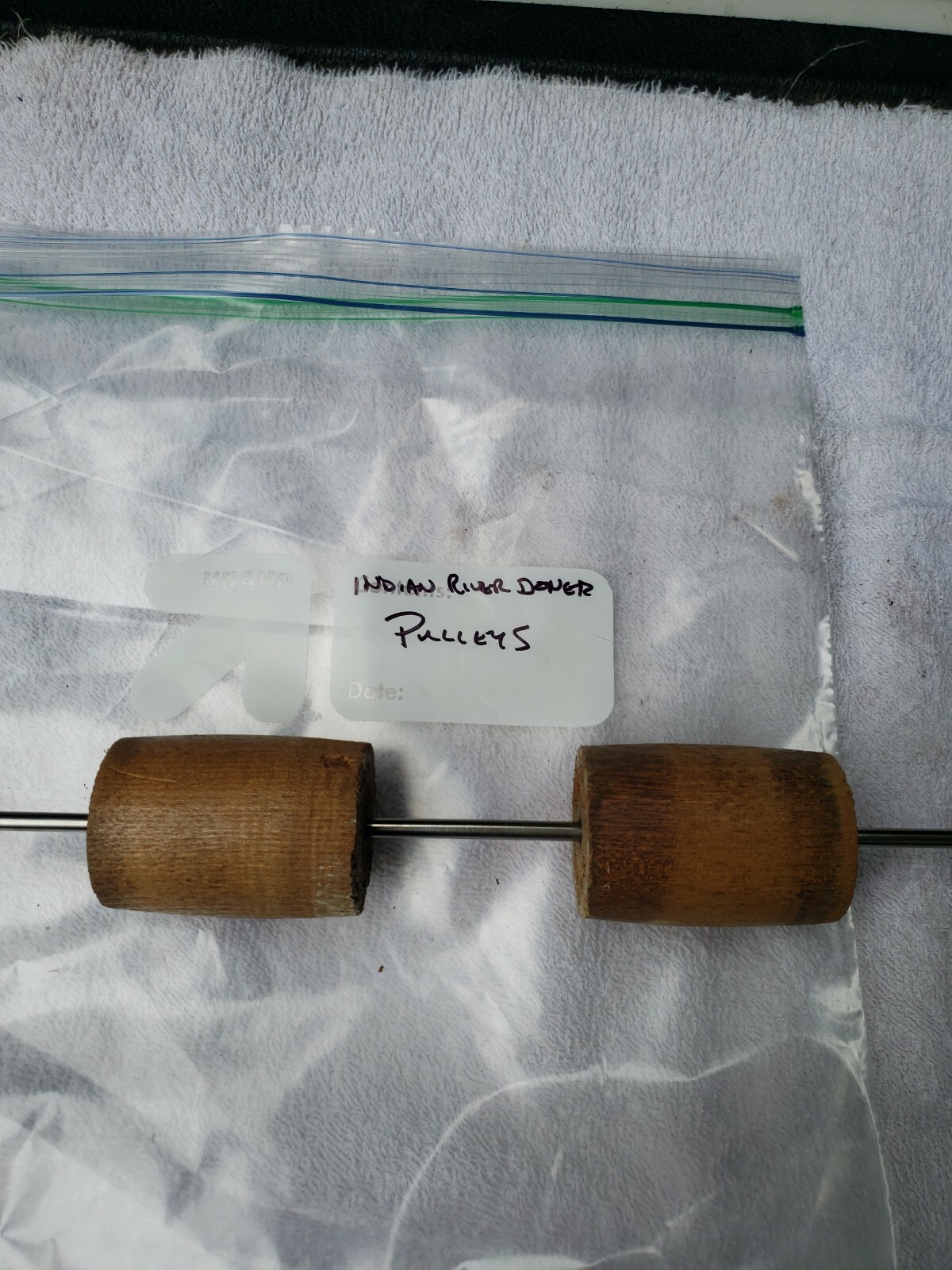 Parlor Pump Reed Organ bellow strap pulleys