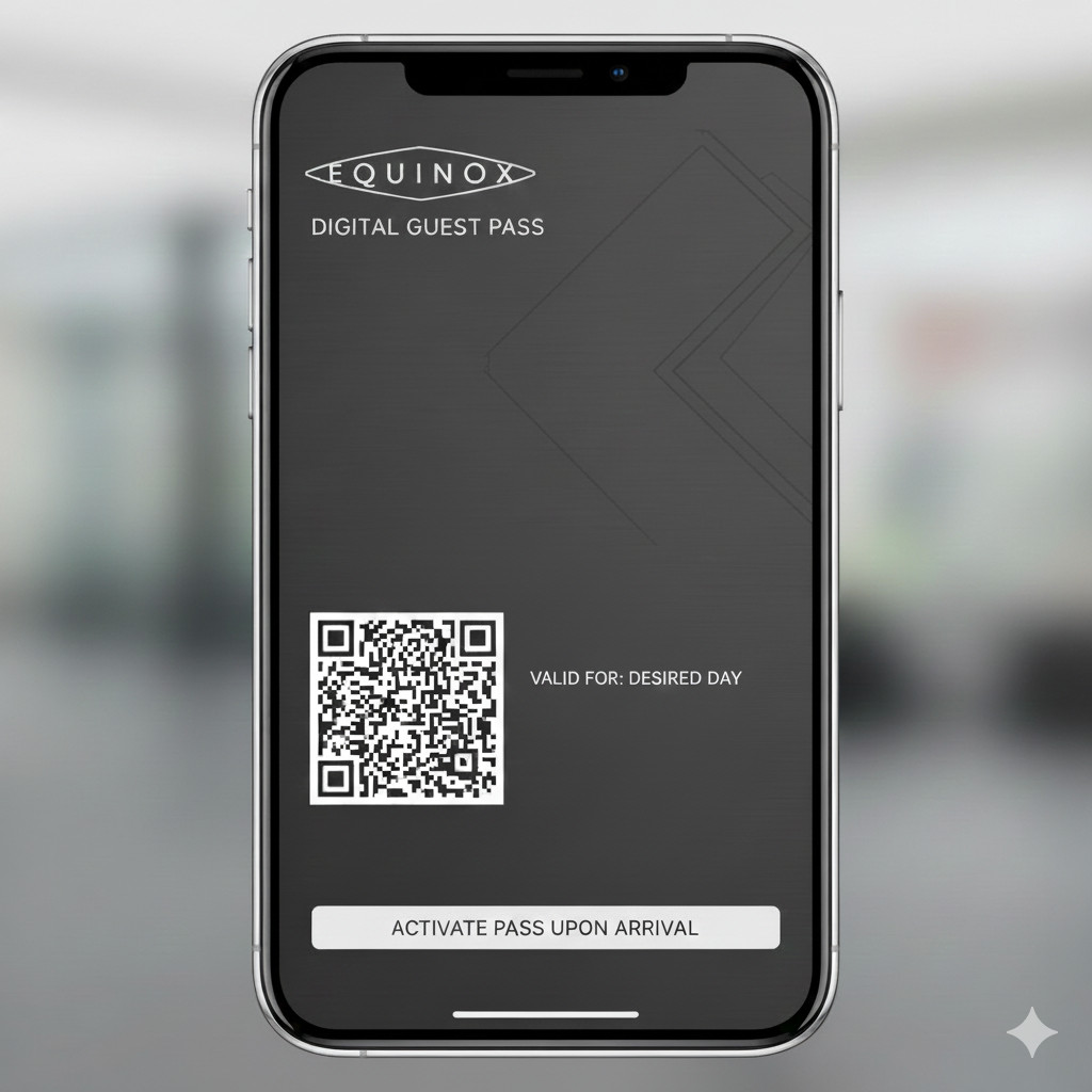 All access Equinox gym guest pass 