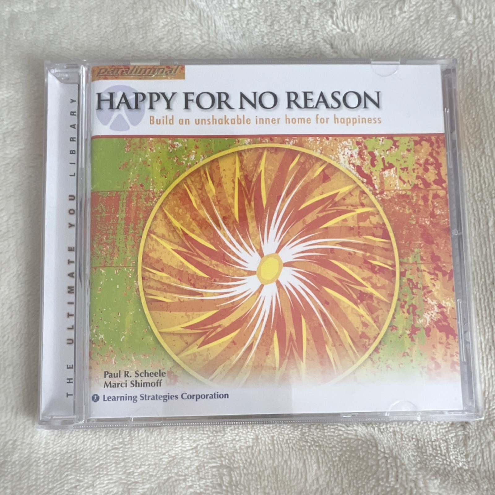 Paul R. Scheele & Marci Shimoff Happy For No Reason CD Self-help Paraliminal