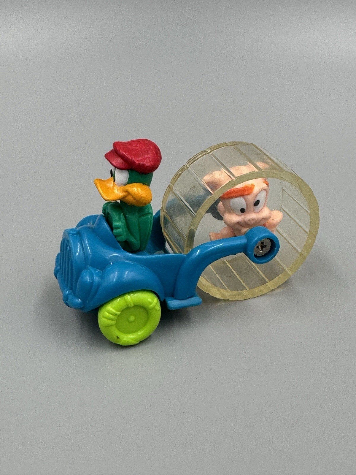 1992 Plucky Duck Hampton Pig Figure McDonald's  Car Tiny Toon Adventures Toy