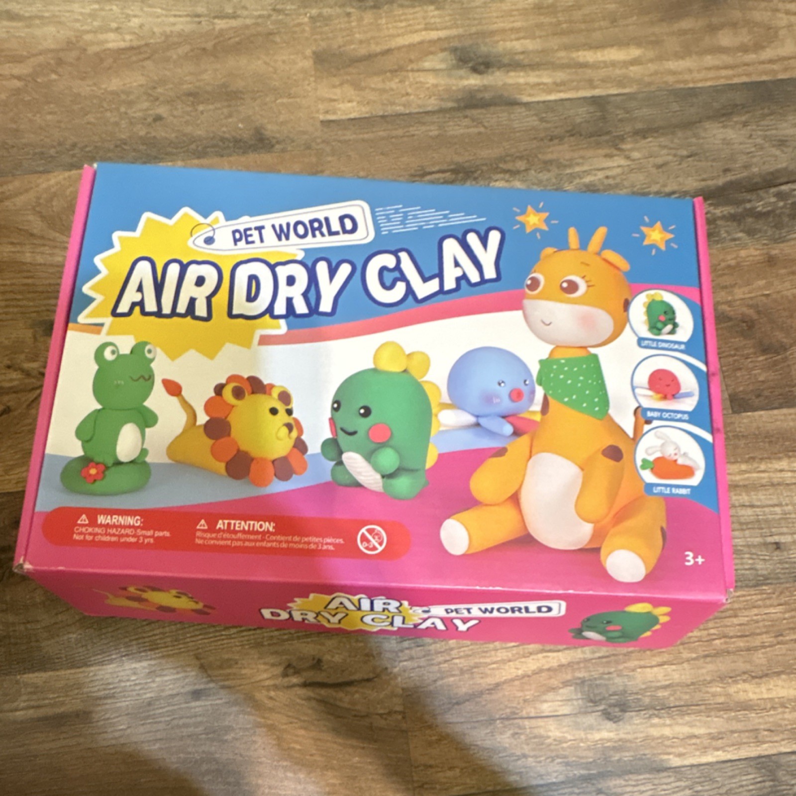 Pet World Air Dry Clay Modeling Set Multicolor 60g Packs NT-C7