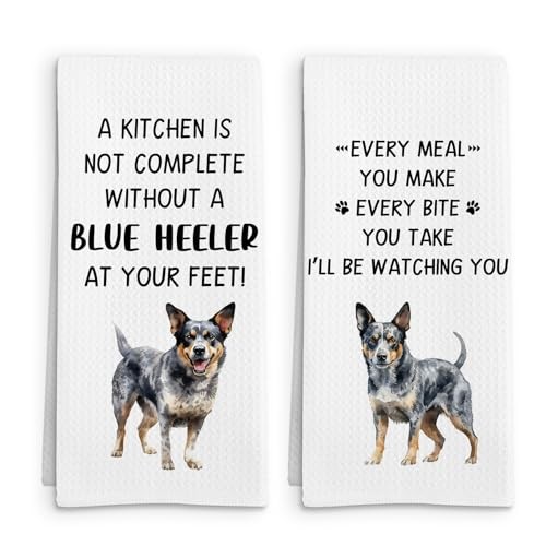 Gifts Dog Kitchen Towels, Gifts for Lovers Women Hand Towel, Every Blue Heeler