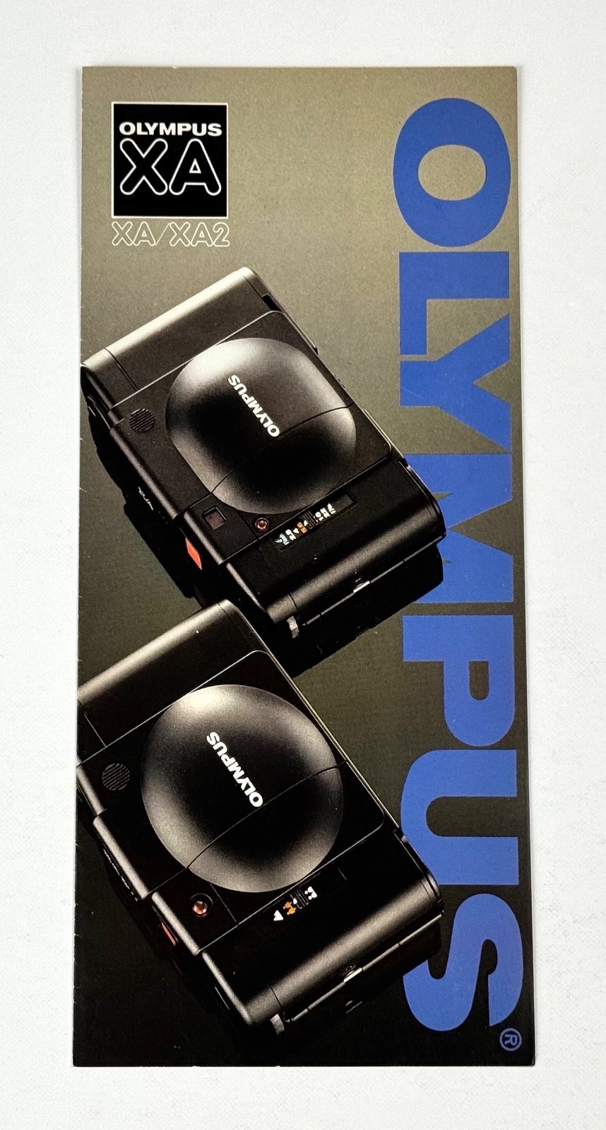 Olympus XA XA2 Camera * ORIGINAL ** PAMPHLET / SALES BROCHURE