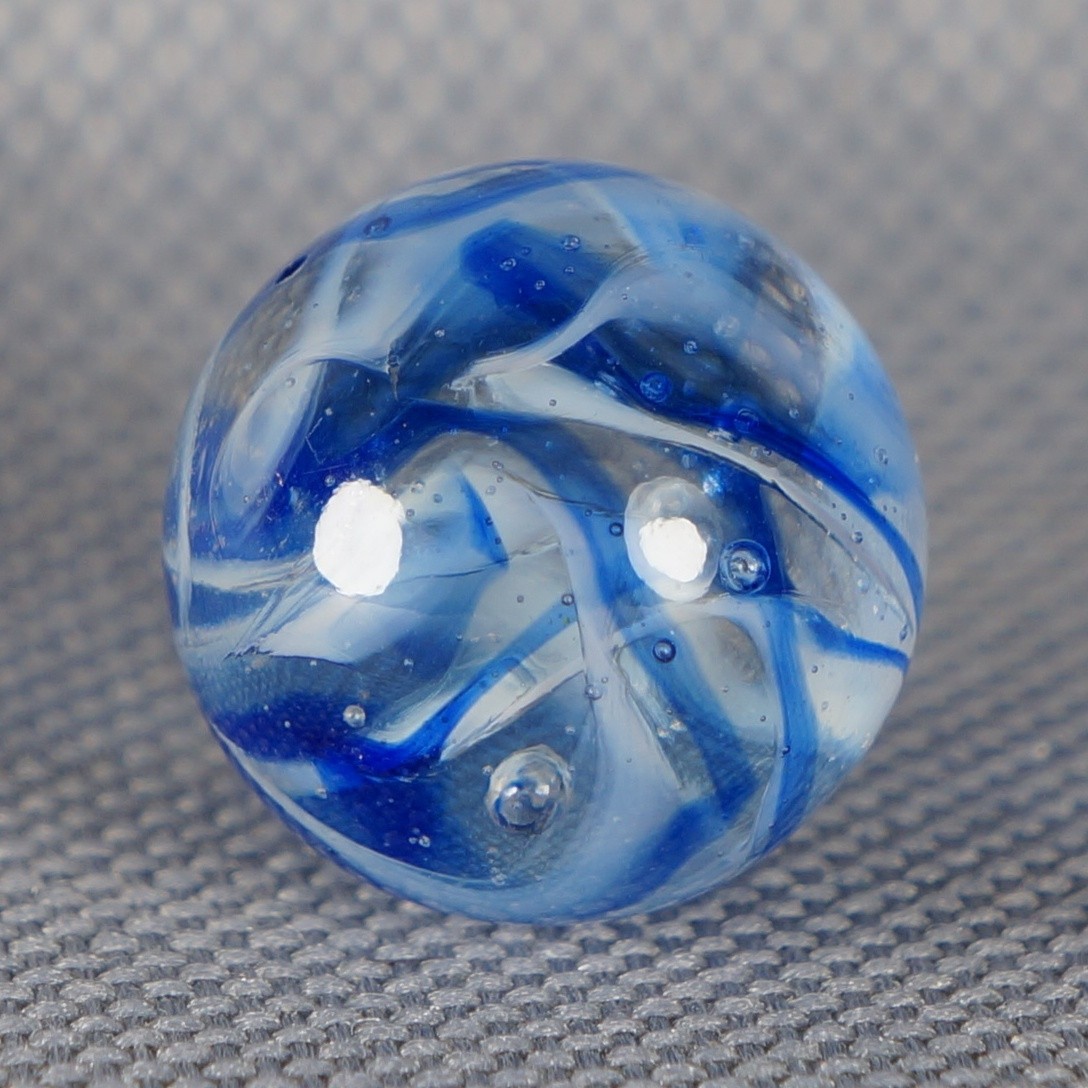 Vintage Marble: Mint 5/8 Veiligglas European Wirepull Swirl -One Killer Old Mib