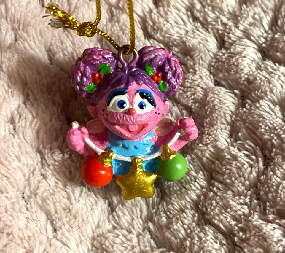 Mini 2013 Sesame Street Abby Cadabby Christmas Ornament 1 1/2" KSA