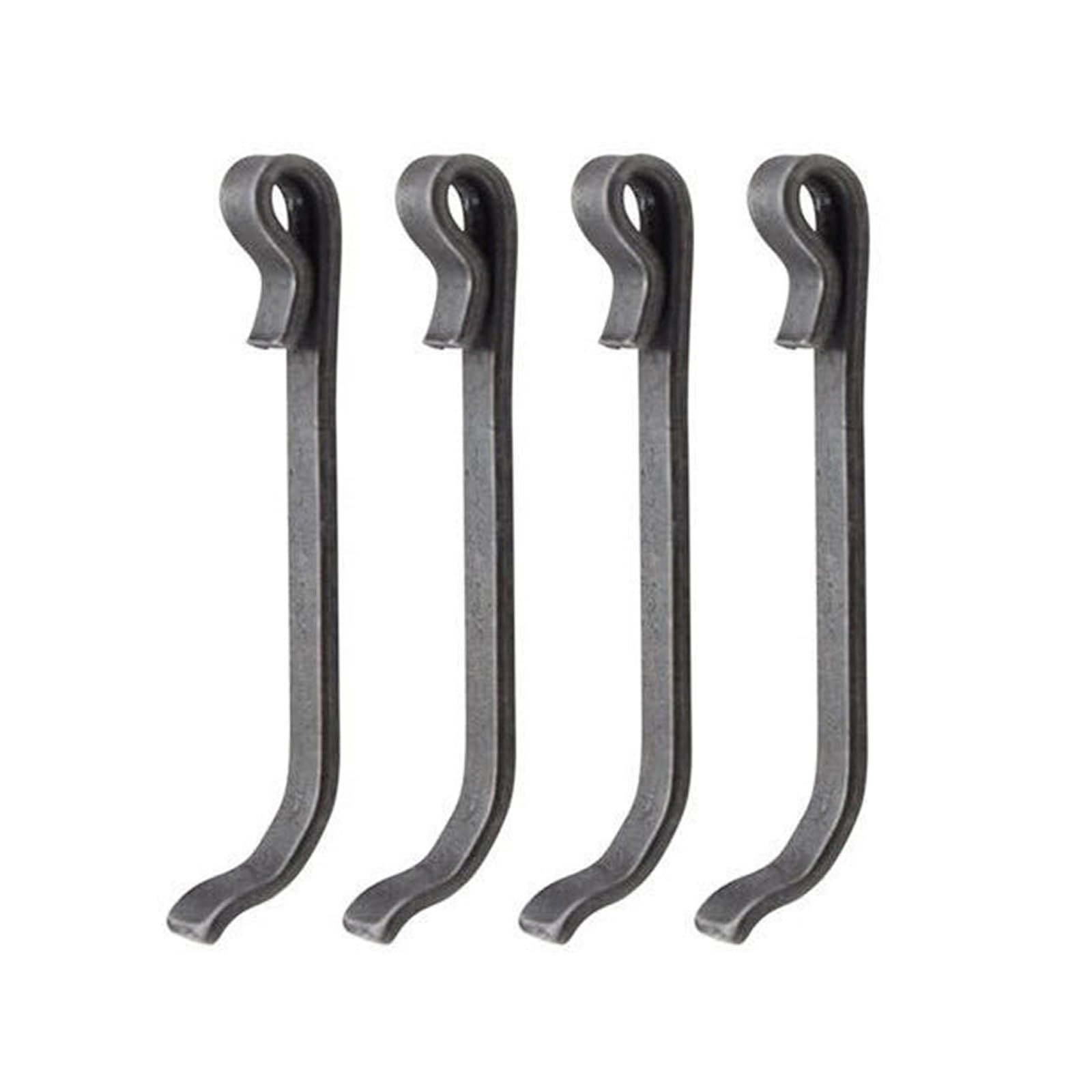 4 Pcs Secure Retention Clips for Tool Box Drawer Slides – Compatible Silver 