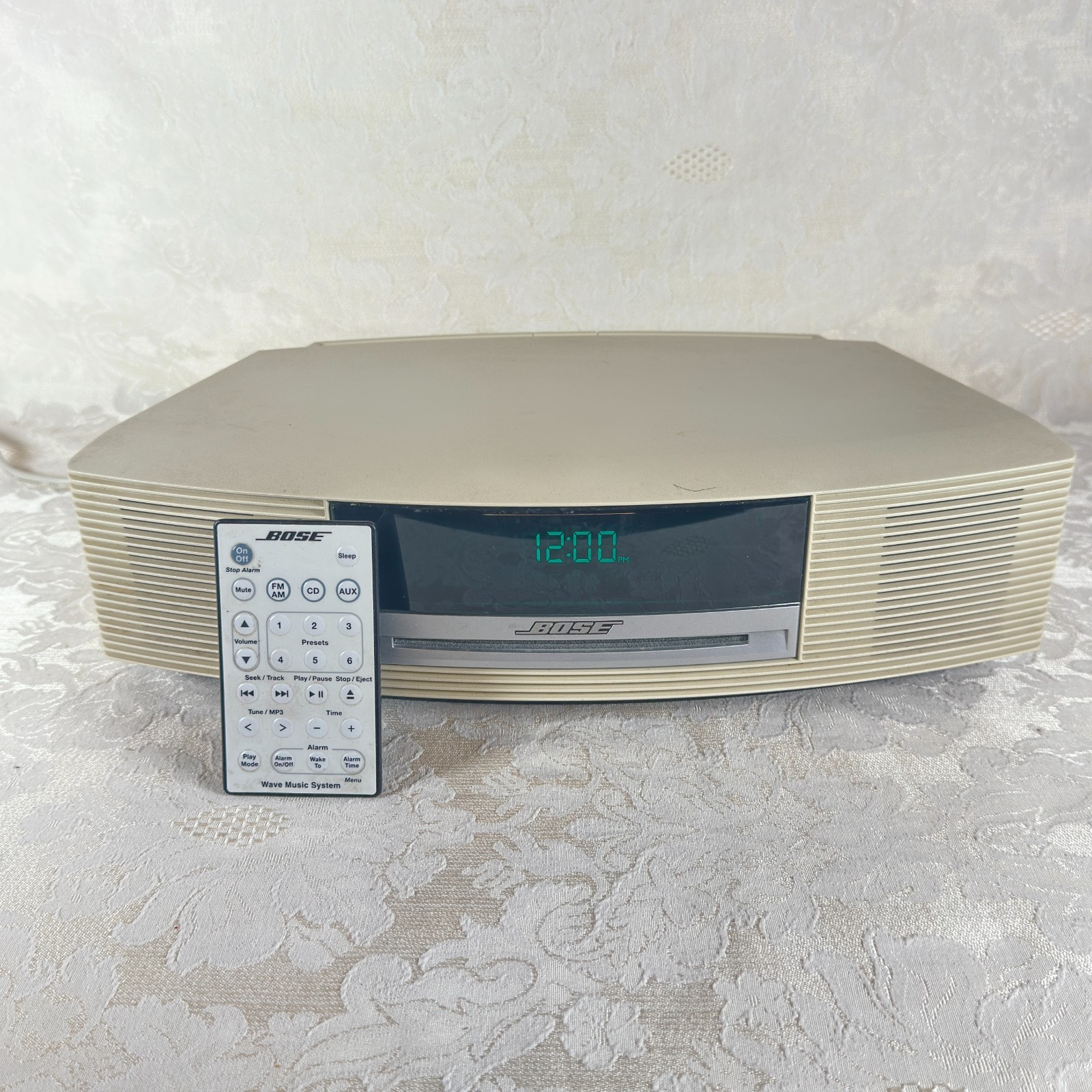 Bose Wave Music System CD AM/FM Radio With Remote Tested Working Watch Video