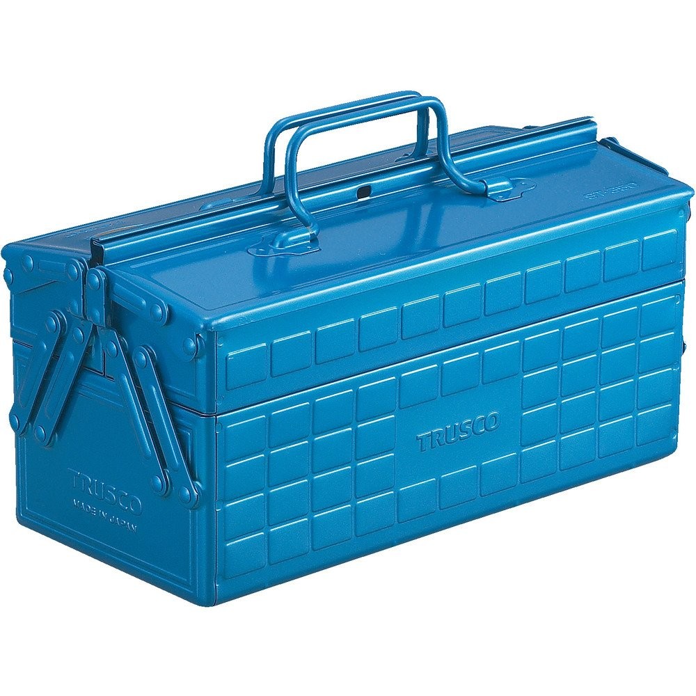 Trusco ST-350-B 2-Level Toolbox Blue 