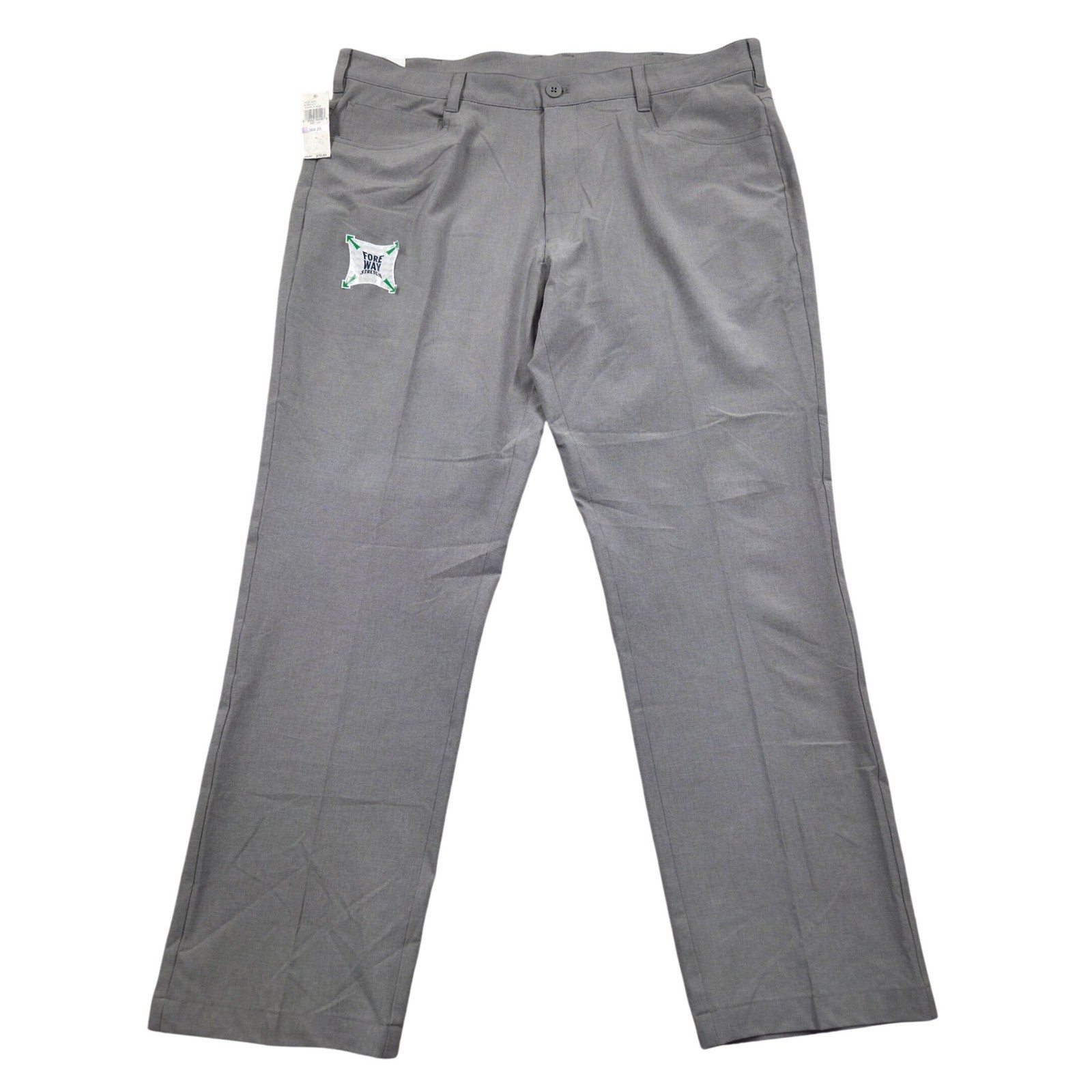 NWT IZOD Golf Swingflex Slim Fit Pants Frost Gray Mens 38x30