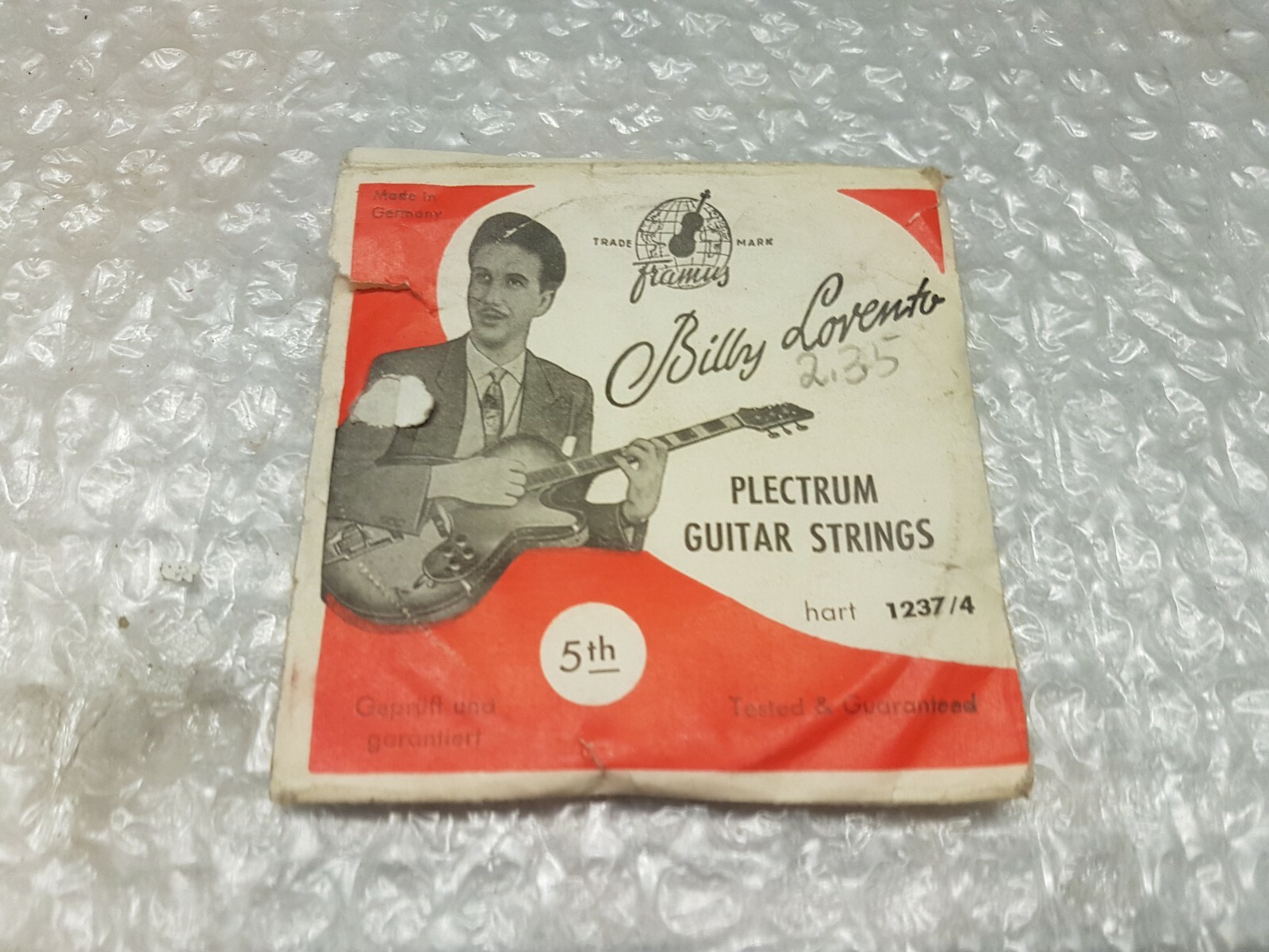 60's FRAMUS BILLY LORENTO STRING -    BILL LAWRENCE