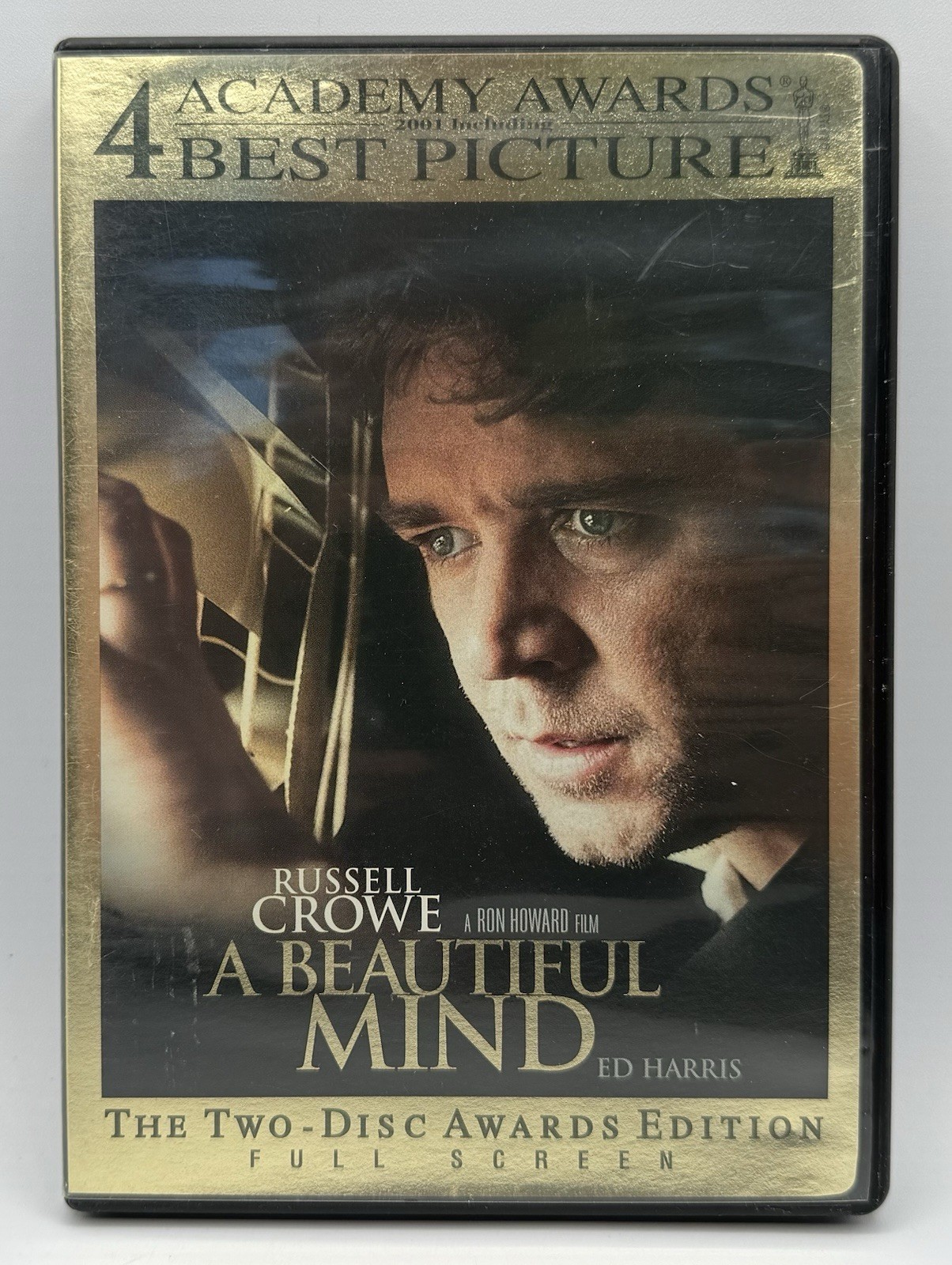 A Beautiful Mind DVD Fullscreen 2-Disc Awards Edition Russel Crowe 2002