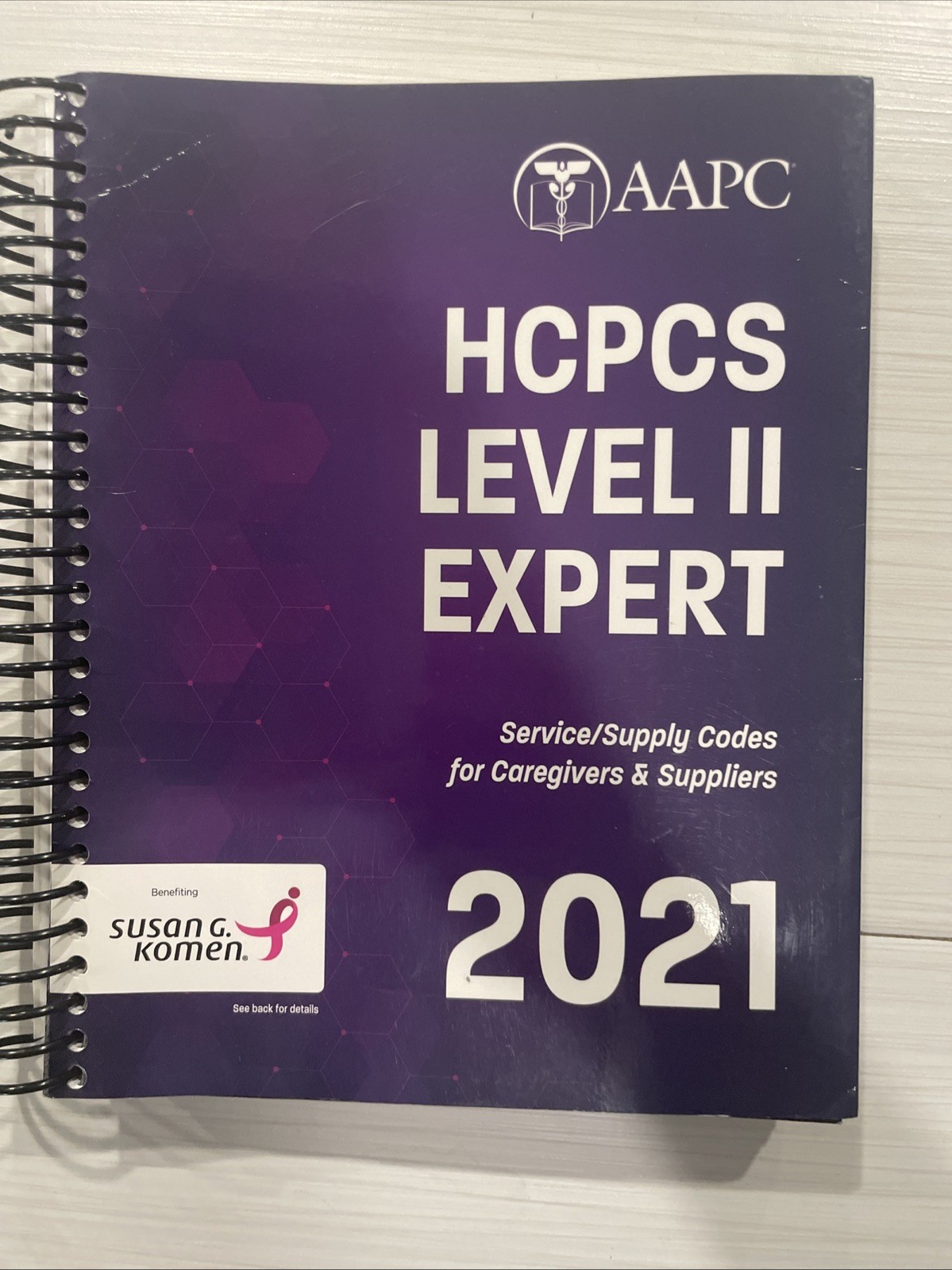 AAPC HCPCS level 2, 2021